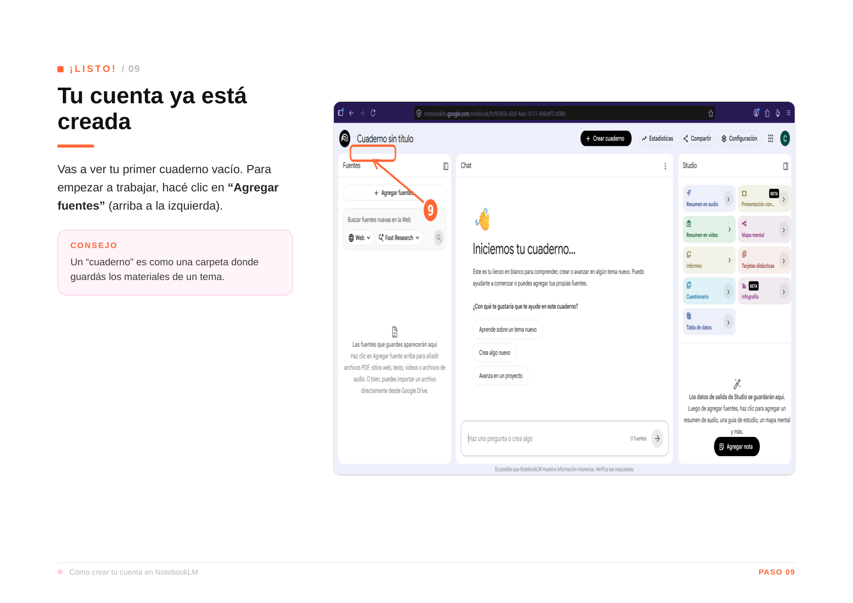 Guía NotebookLM página 11